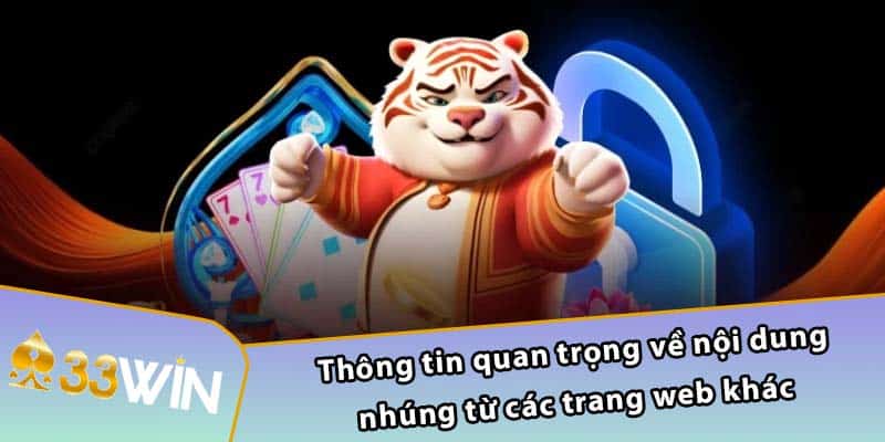 Thông tin quan trọng về nội dung nhúng từ các trang web khác